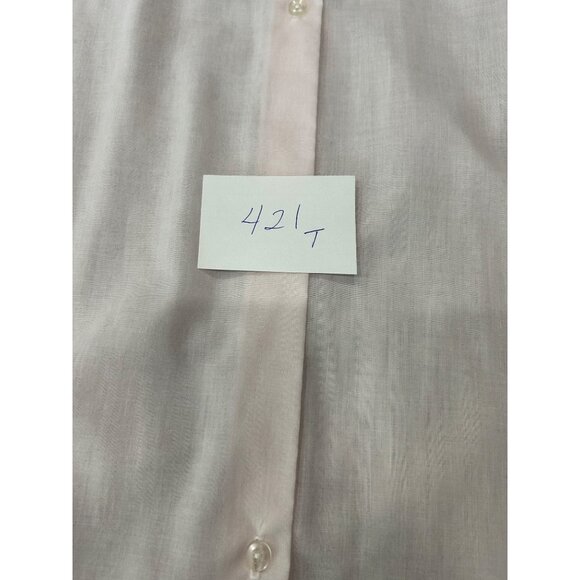 Vintage Cachet Pink Floral Embroidered Nightgown Set - Picture 10 of 12